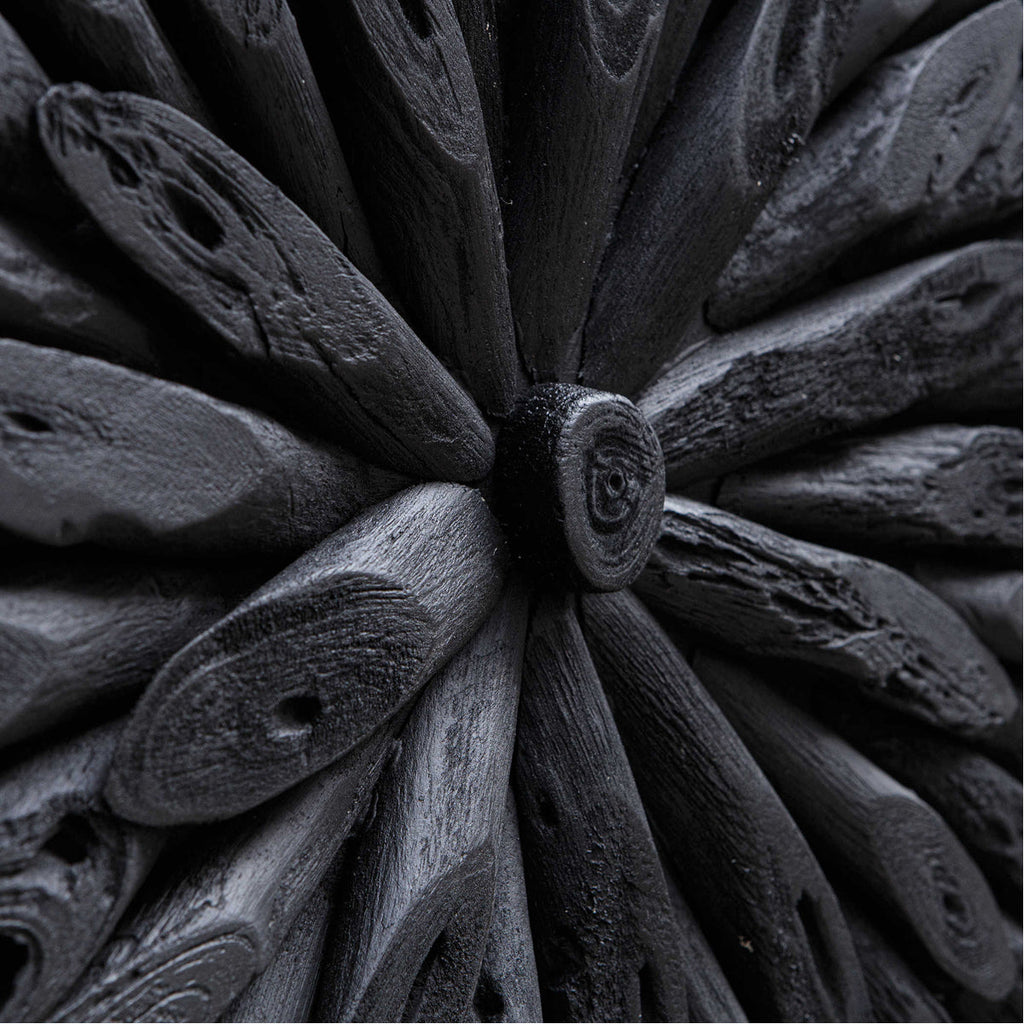 Décoration murale en bois noir Uttermost Bahama