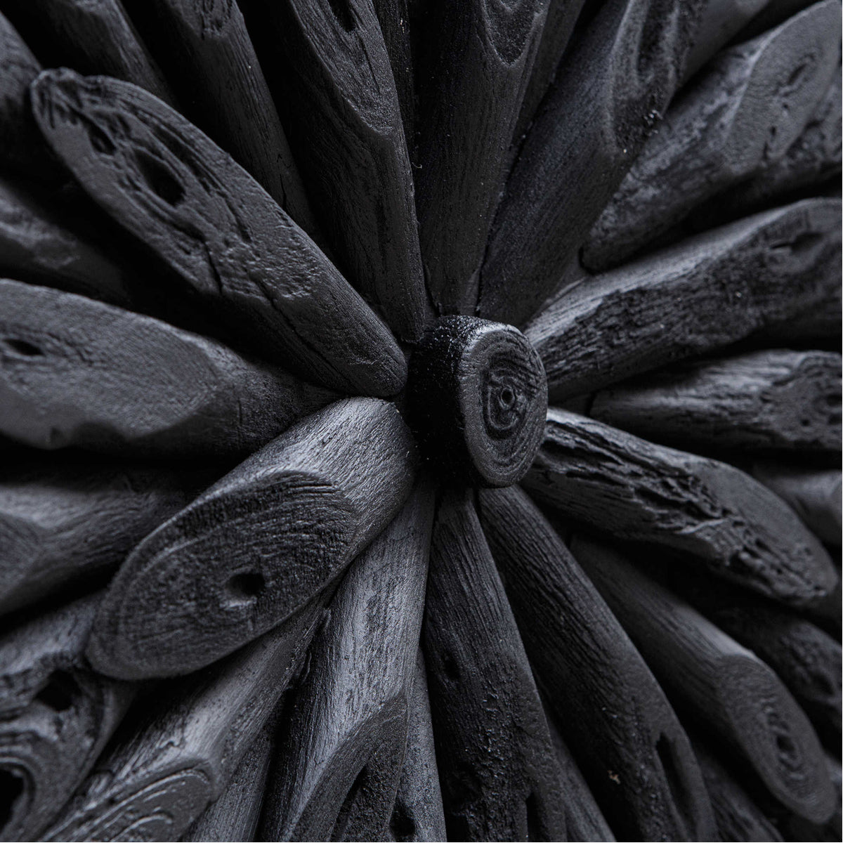 Décoration murale en bois noir Uttermost Bahama