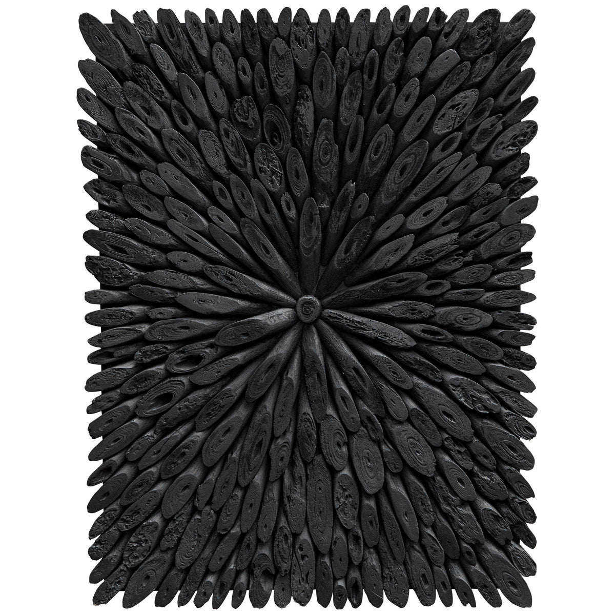 Décoration murale en bois noir Uttermost Bahama