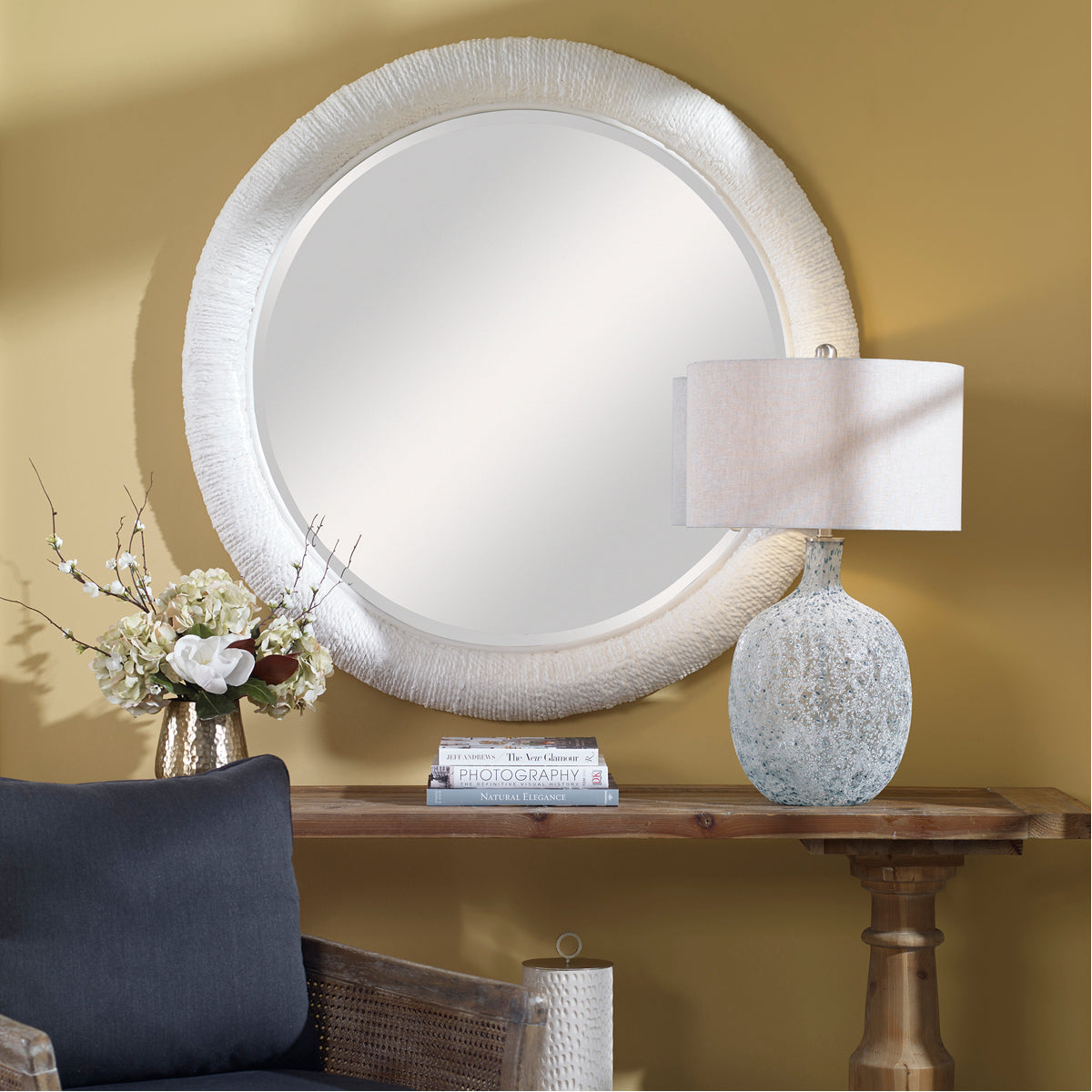 Miroir rond Uttermost Mariner