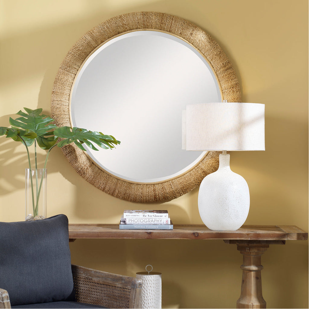 Miroir rond Uttermost Mariner