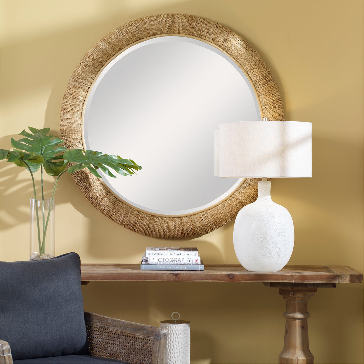 Miroir rond Uttermost Mariner
