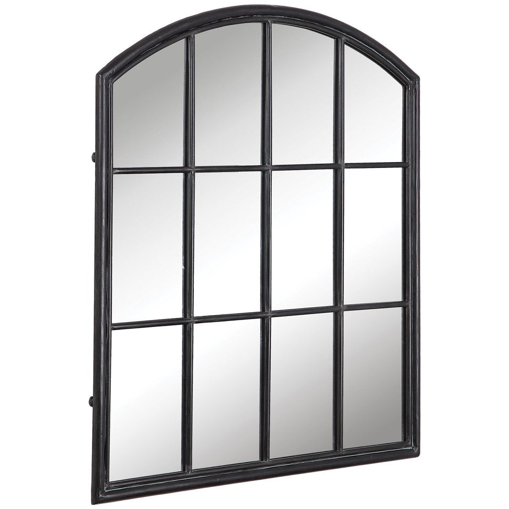 Miroir arché noir vieilli Lyda d'Uttermost