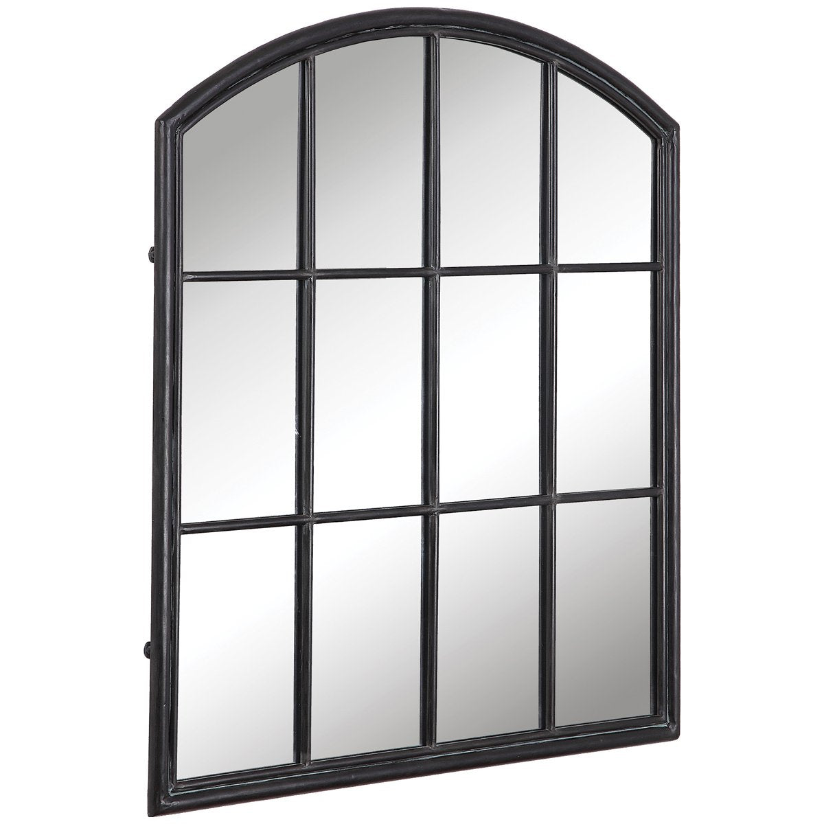 Miroir arché noir vieilli Lyda d'Uttermost