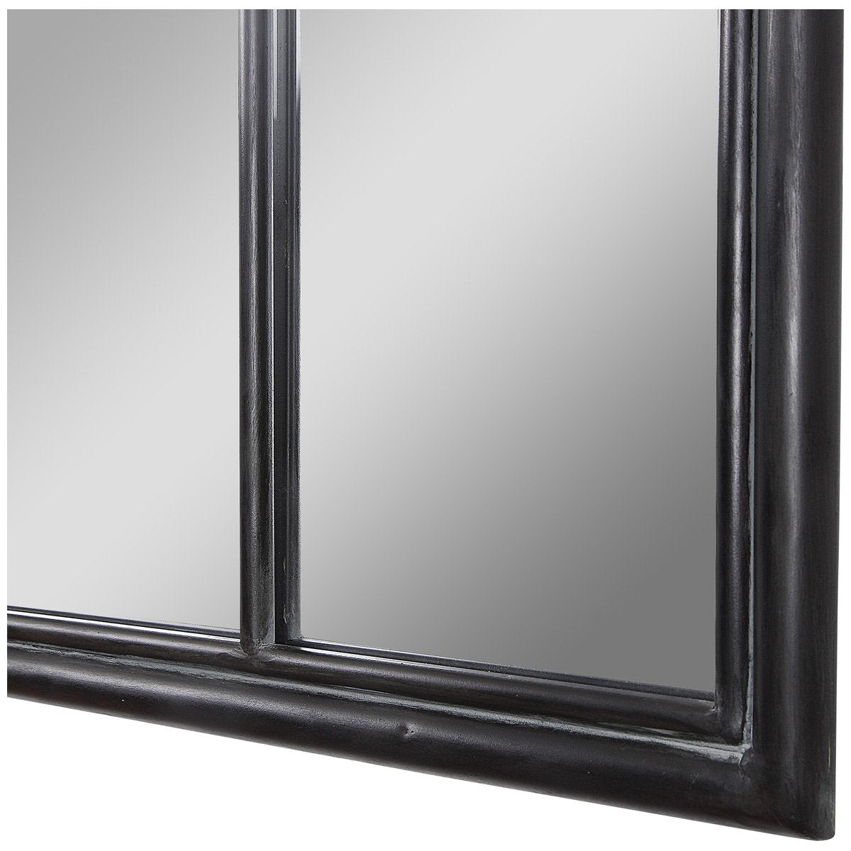 Miroir arché noir vieilli Lyda d'Uttermost