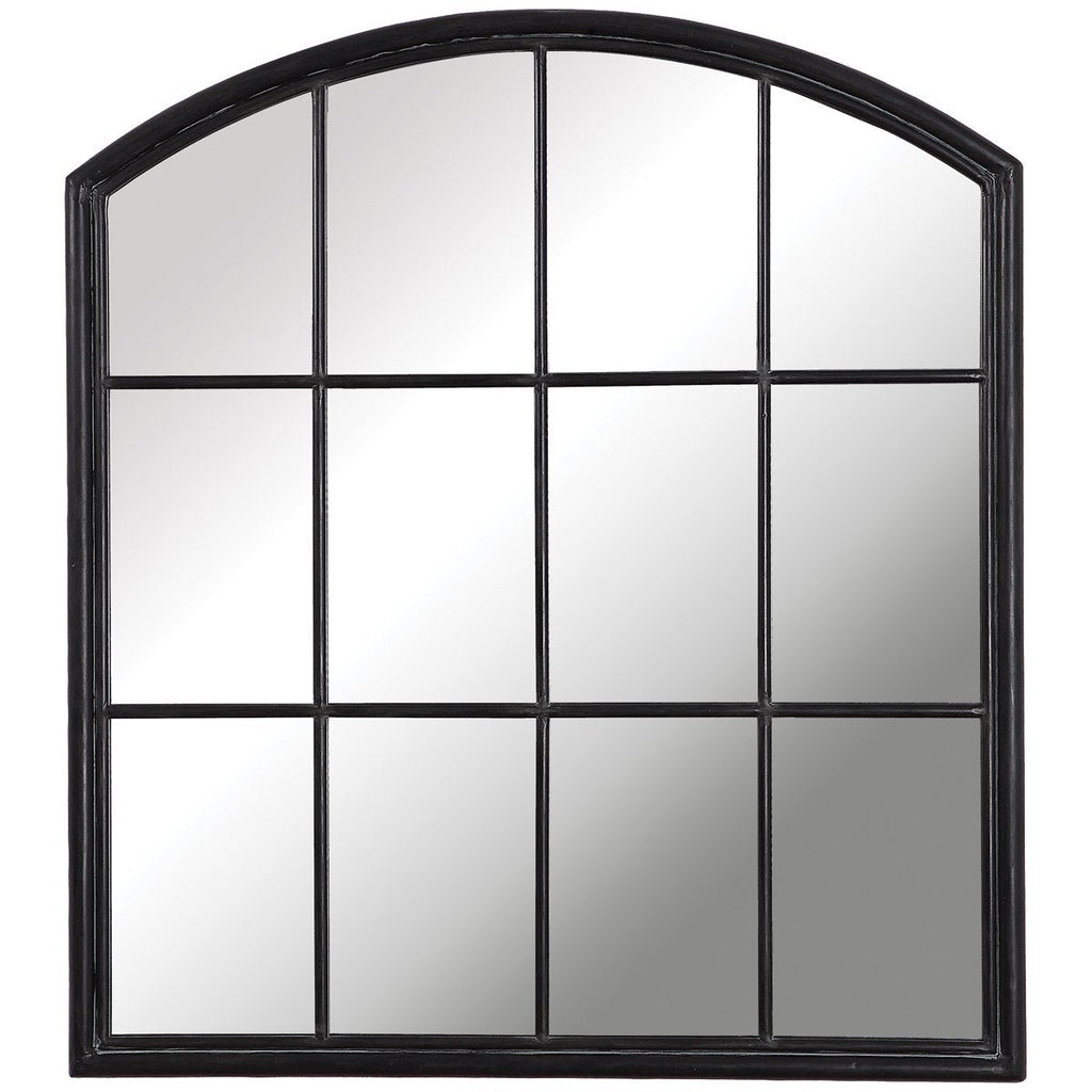 Miroir arché noir vieilli Lyda d'Uttermost