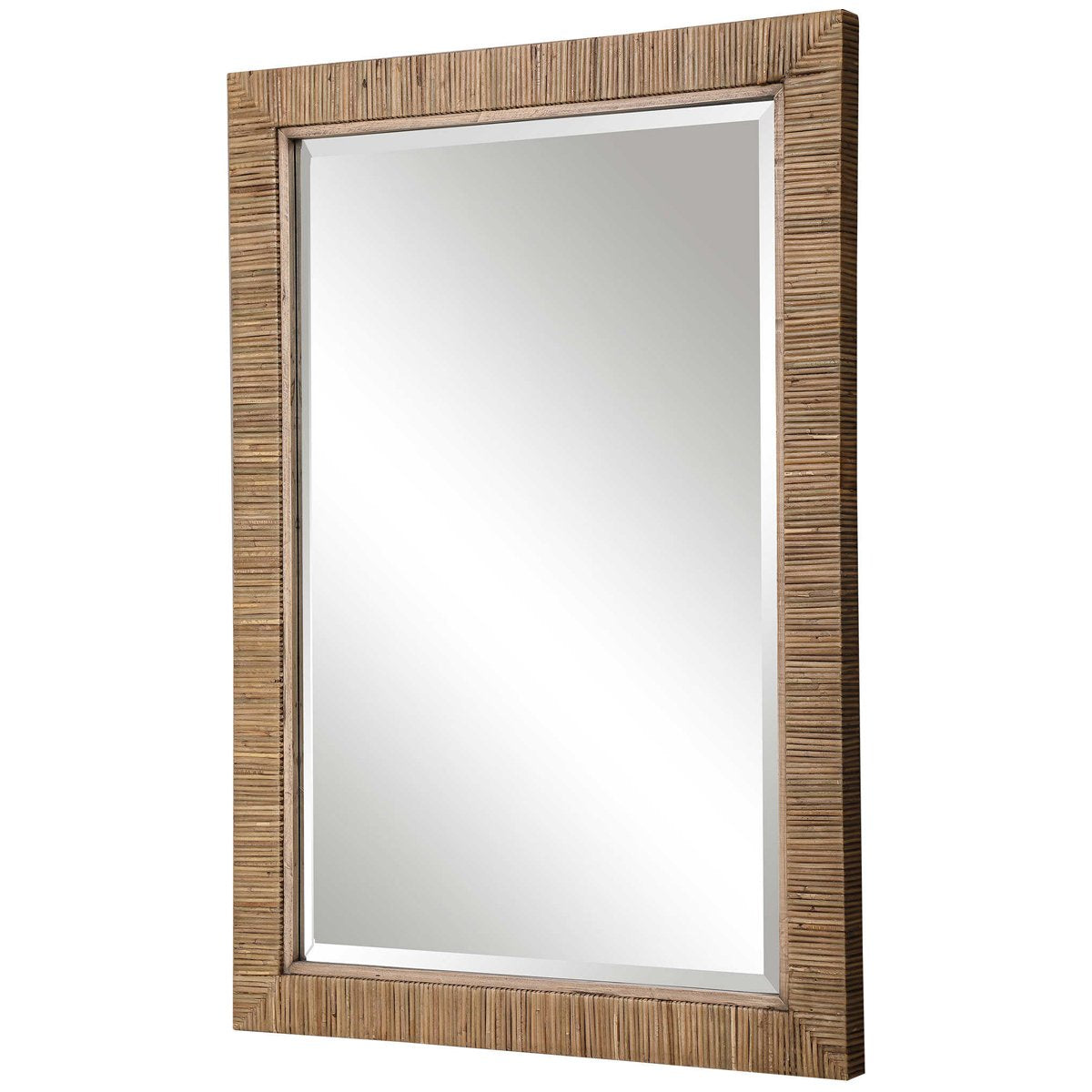 Miroir en rotin naturel Uttermost Cape