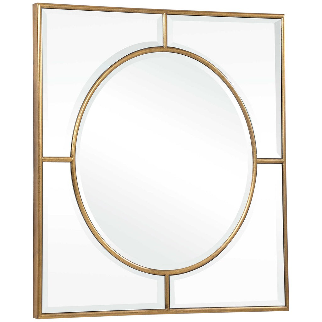 Miroir carré doré Uttermost Stanford