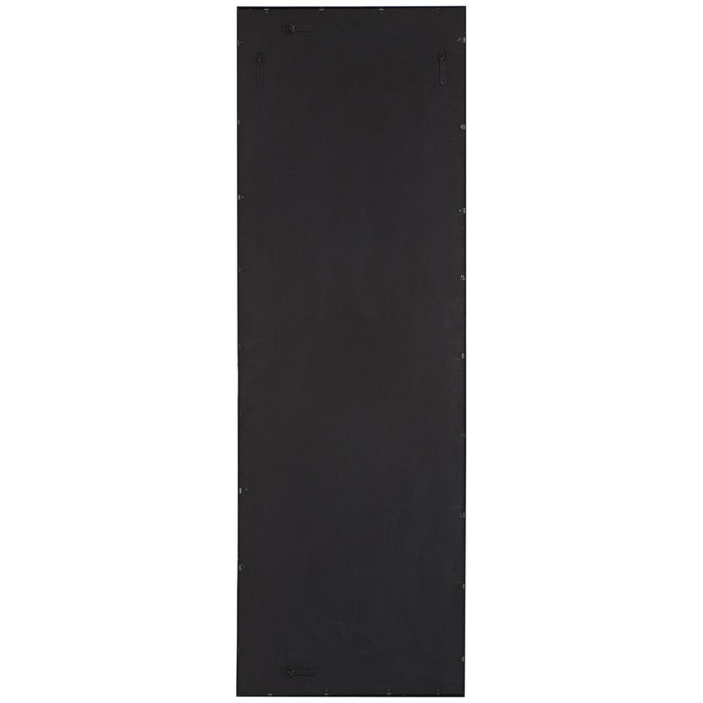 Miroir rectangulaire surdimensionné noir Uttermost Kahn