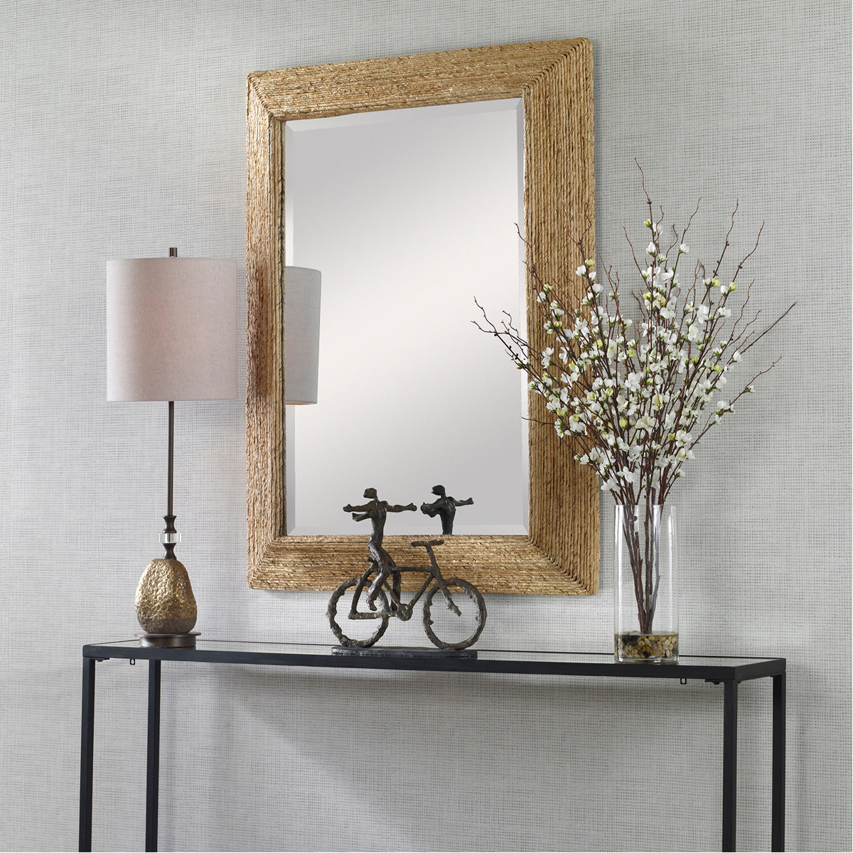 Miroir côtier tissé Uttermost Rora