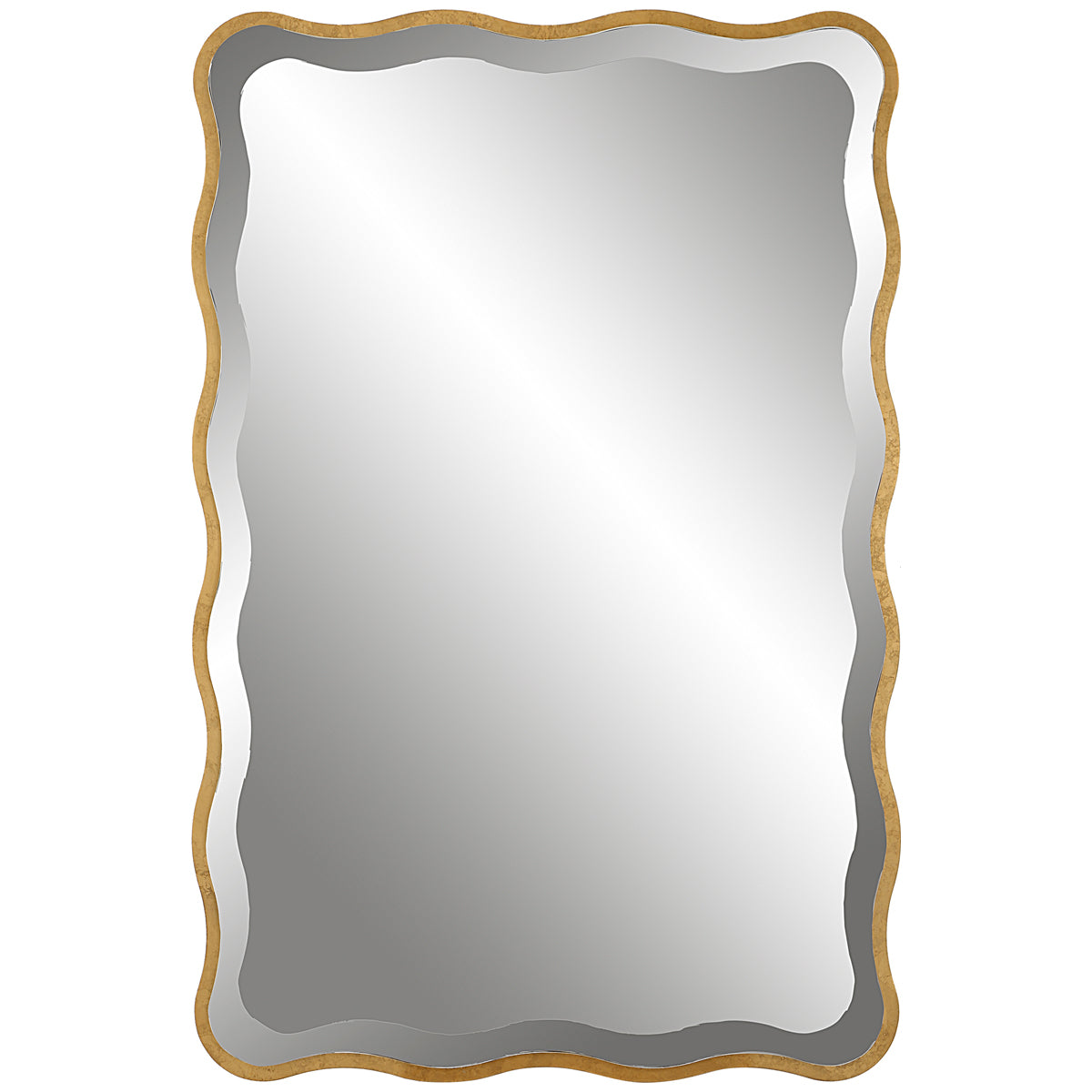 Miroir festonné doré Aneta de Uttermost