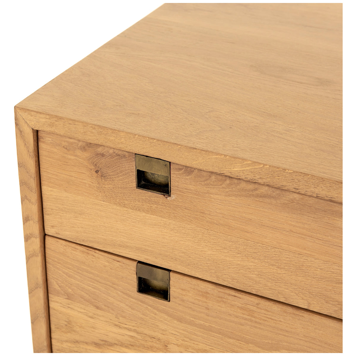 Commode Bennett Carlisle à 6 tiroirs Four Hands - Chêne naturel