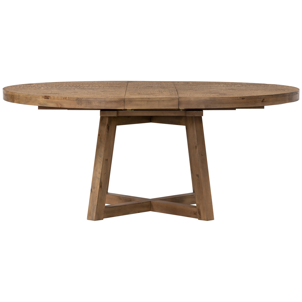 Table à manger ronde à rallonge Four Hands Haiden Eberwin - Naturel