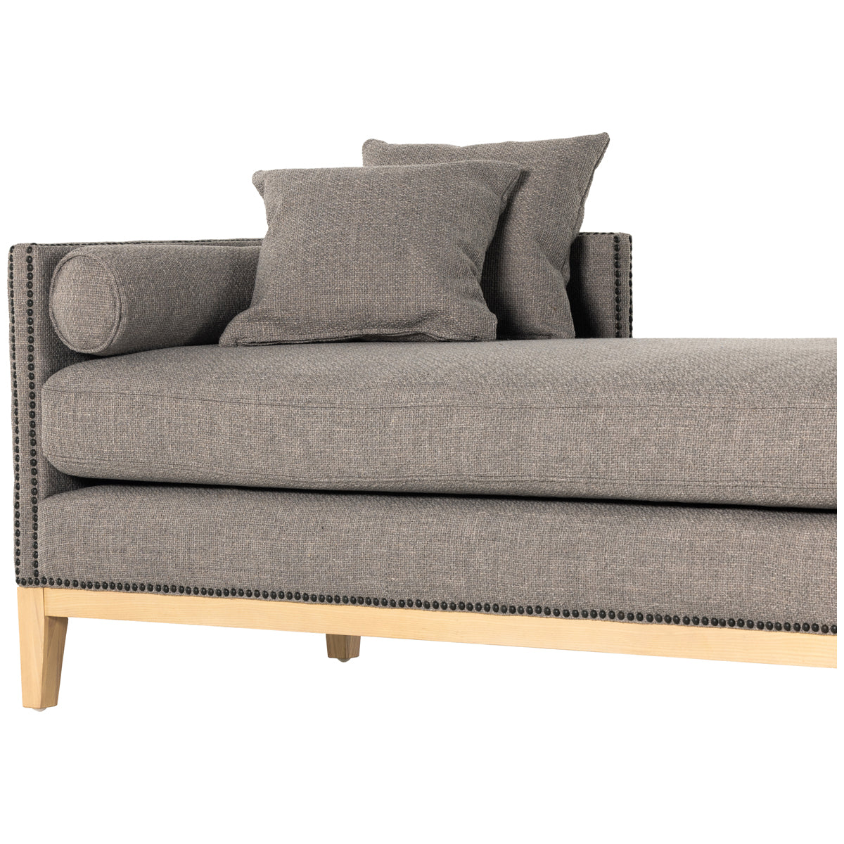 Chaise longue double Kensington Mercury à quatre mains