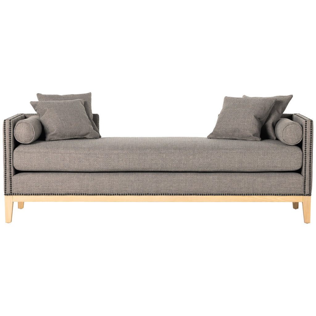 Chaise longue double Kensington Mercury à quatre mains