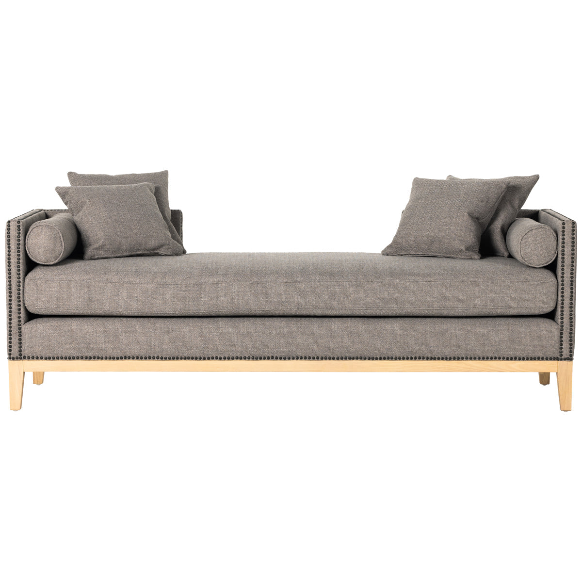 Chaise longue double Kensington Mercury à quatre mains