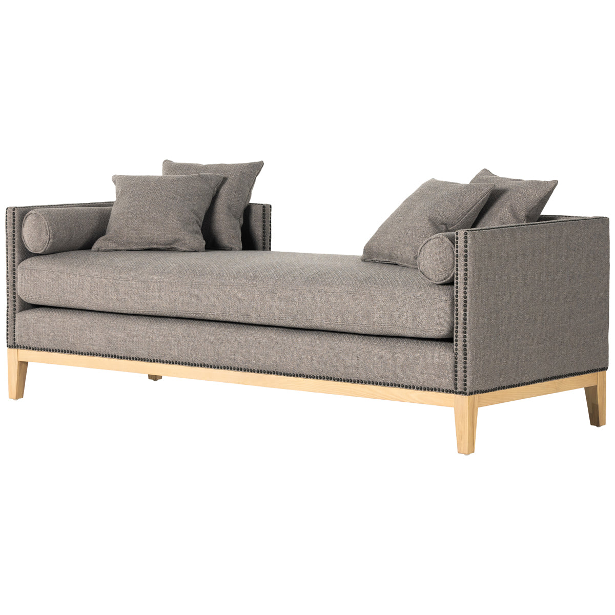 Chaise longue double Kensington Mercury à quatre mains