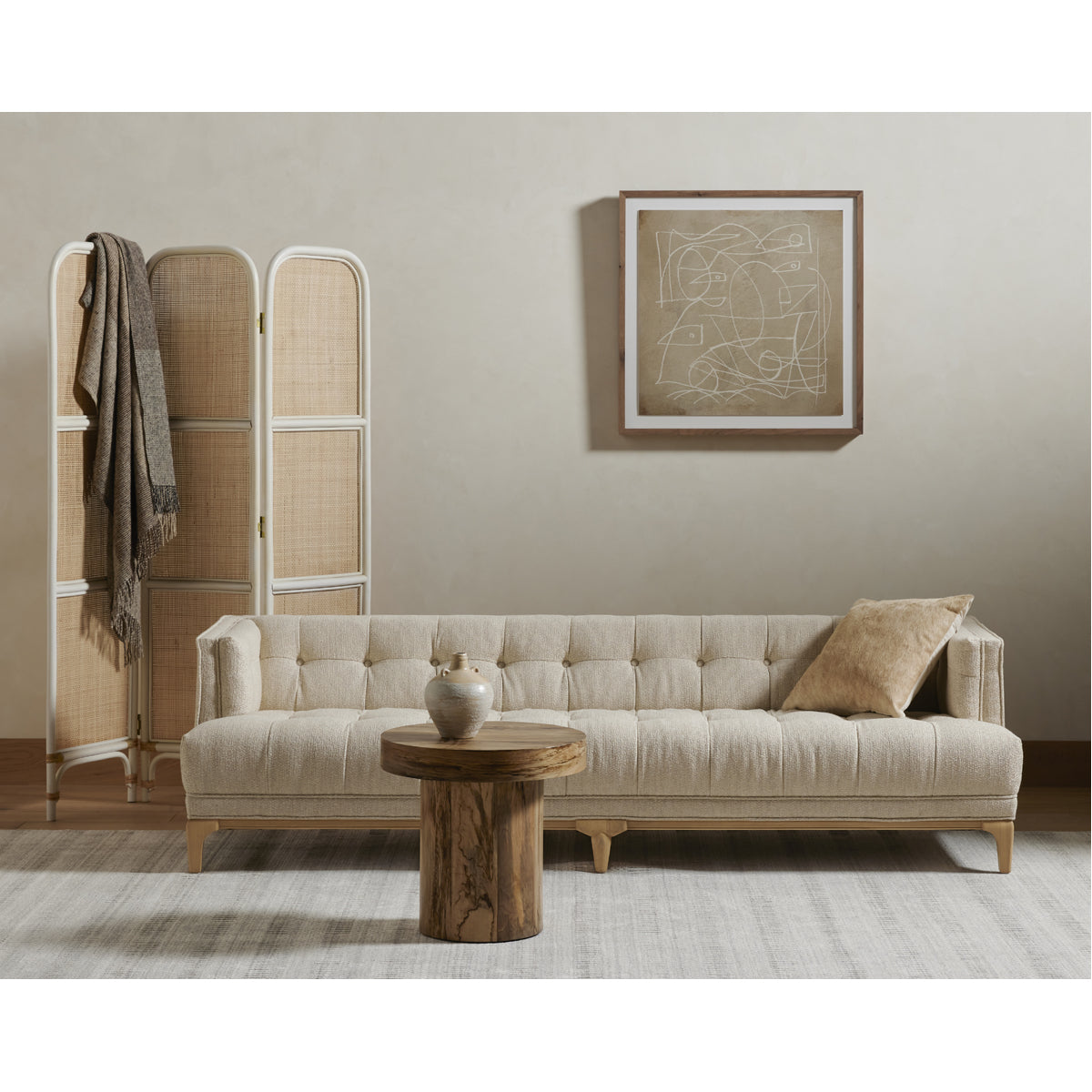 Canapé Dylan Kensington Four Hands - Kerbey Taupe