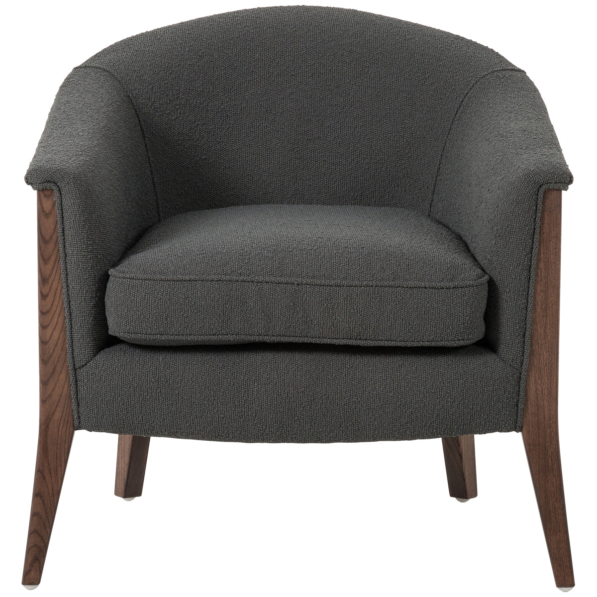 Chaise nomade Kensington Four Hands - Fiqa Boucle Anthracite