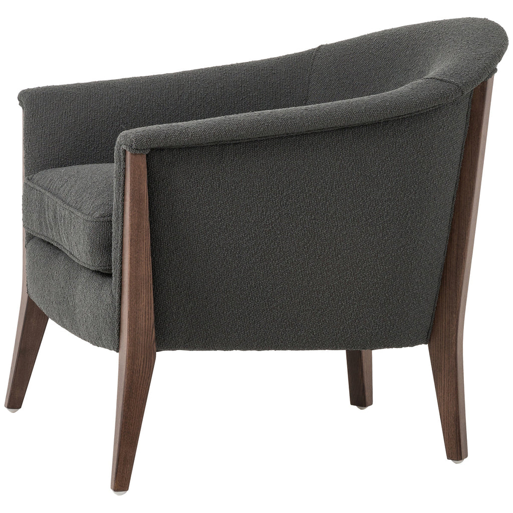 Chaise nomade Kensington Four Hands - Fiqa Boucle Anthracite