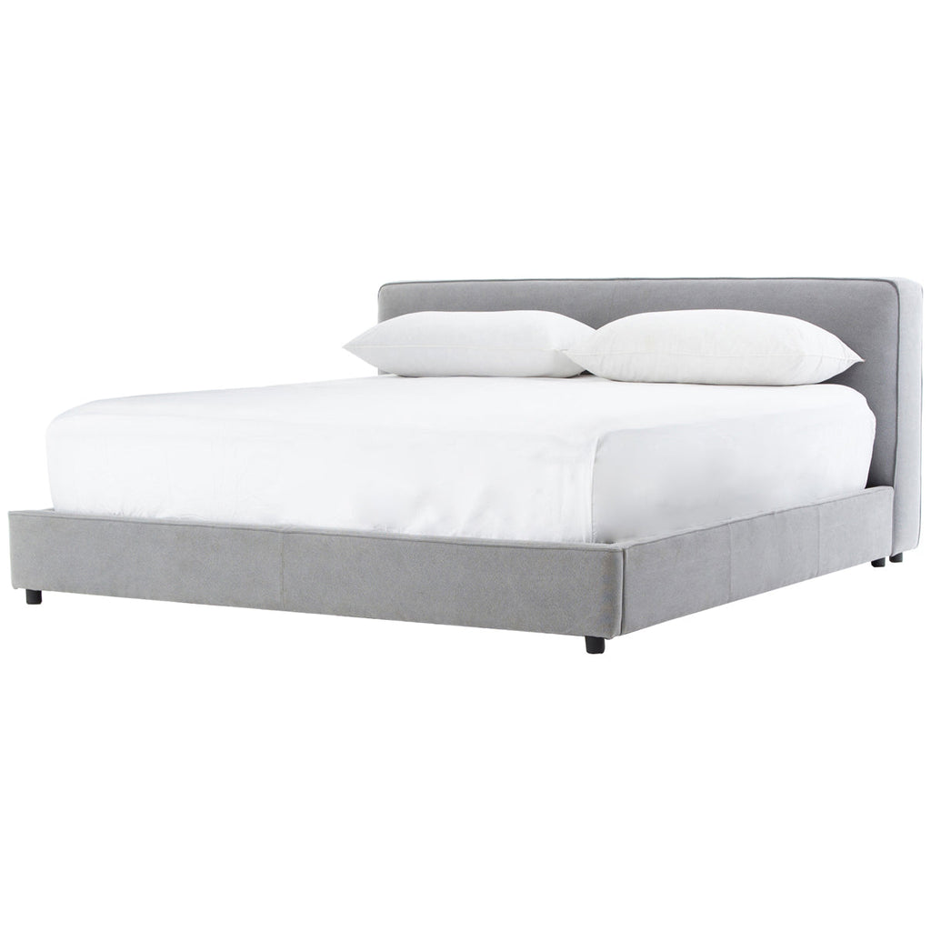 Lit Queen Size Aidan Belfast Four Hands - Étain lourd