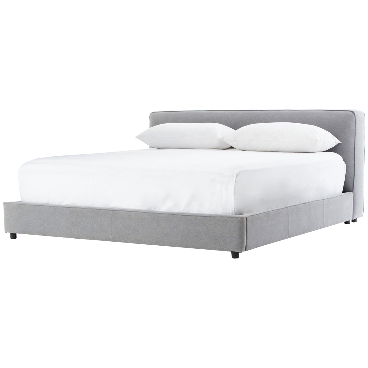Lit Queen Size Aidan Belfast Four Hands - Étain lourd