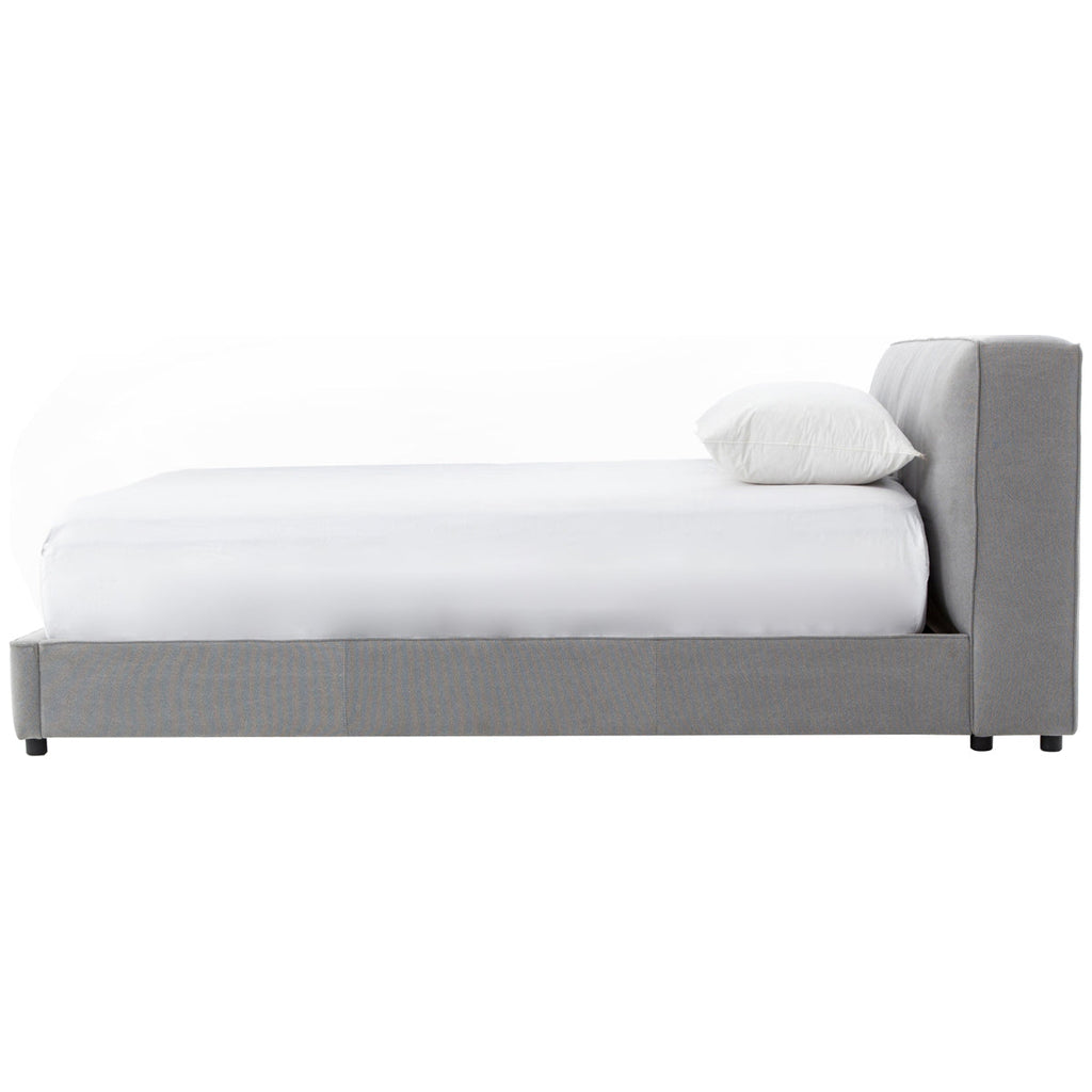 Lit Queen Size Aidan Belfast Four Hands - Étain lourd