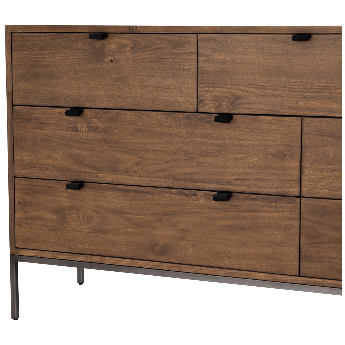Commode Fulton Trey à 7 tiroirs à quatre mains