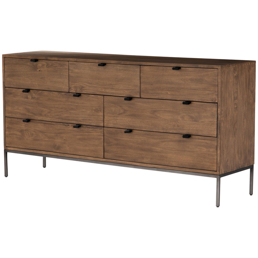 Commode Fulton Trey à 7 tiroirs à quatre mains