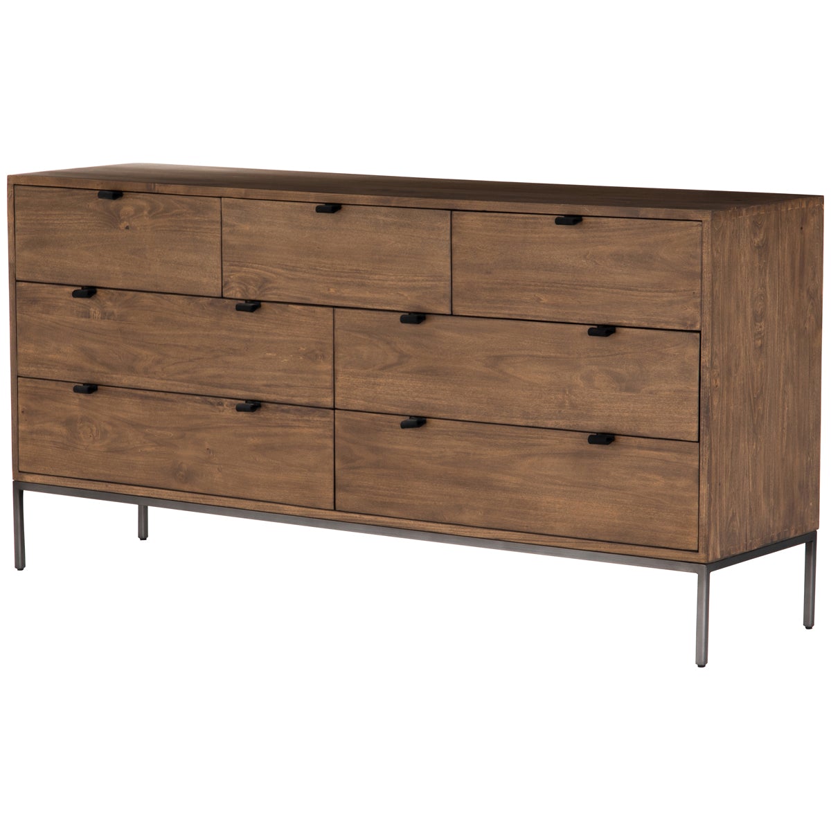 Commode Fulton Trey à 7 tiroirs à quatre mains