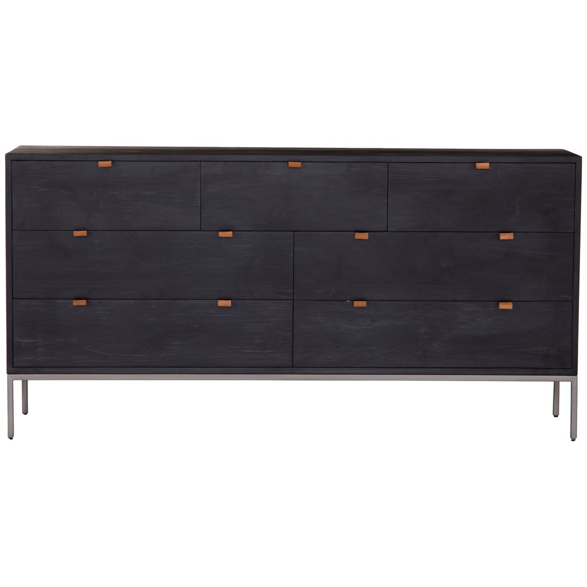 Commode Fulton Trey à 7 tiroirs à quatre mains