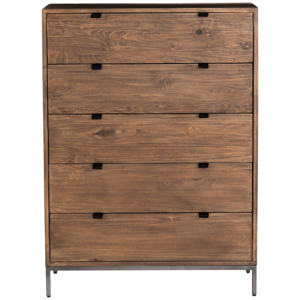 Commode Fulton Trey à 5 tiroirs à quatre mains