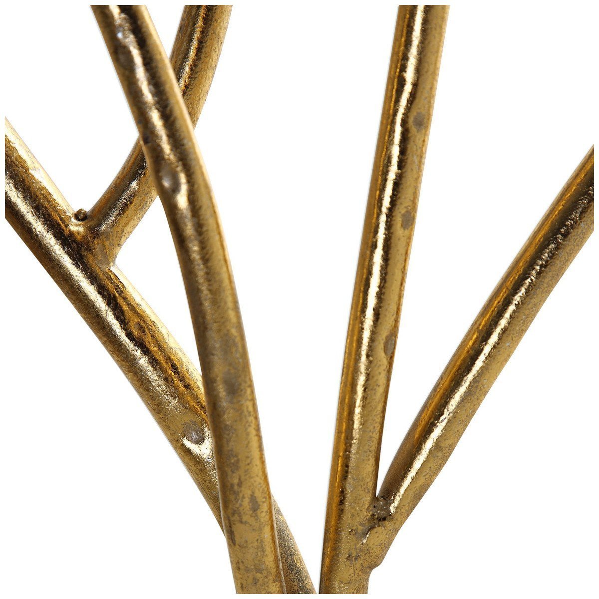 Pare-feu décoratif à branches dorées