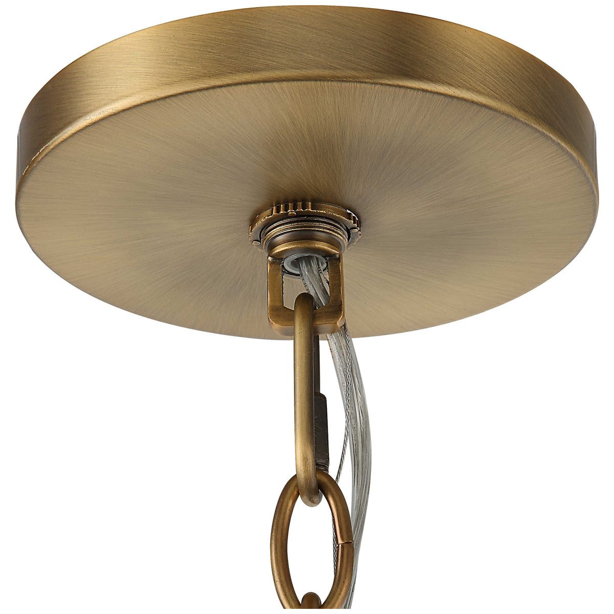Suspension ronde à 9 lumières Uttermost Aurelie