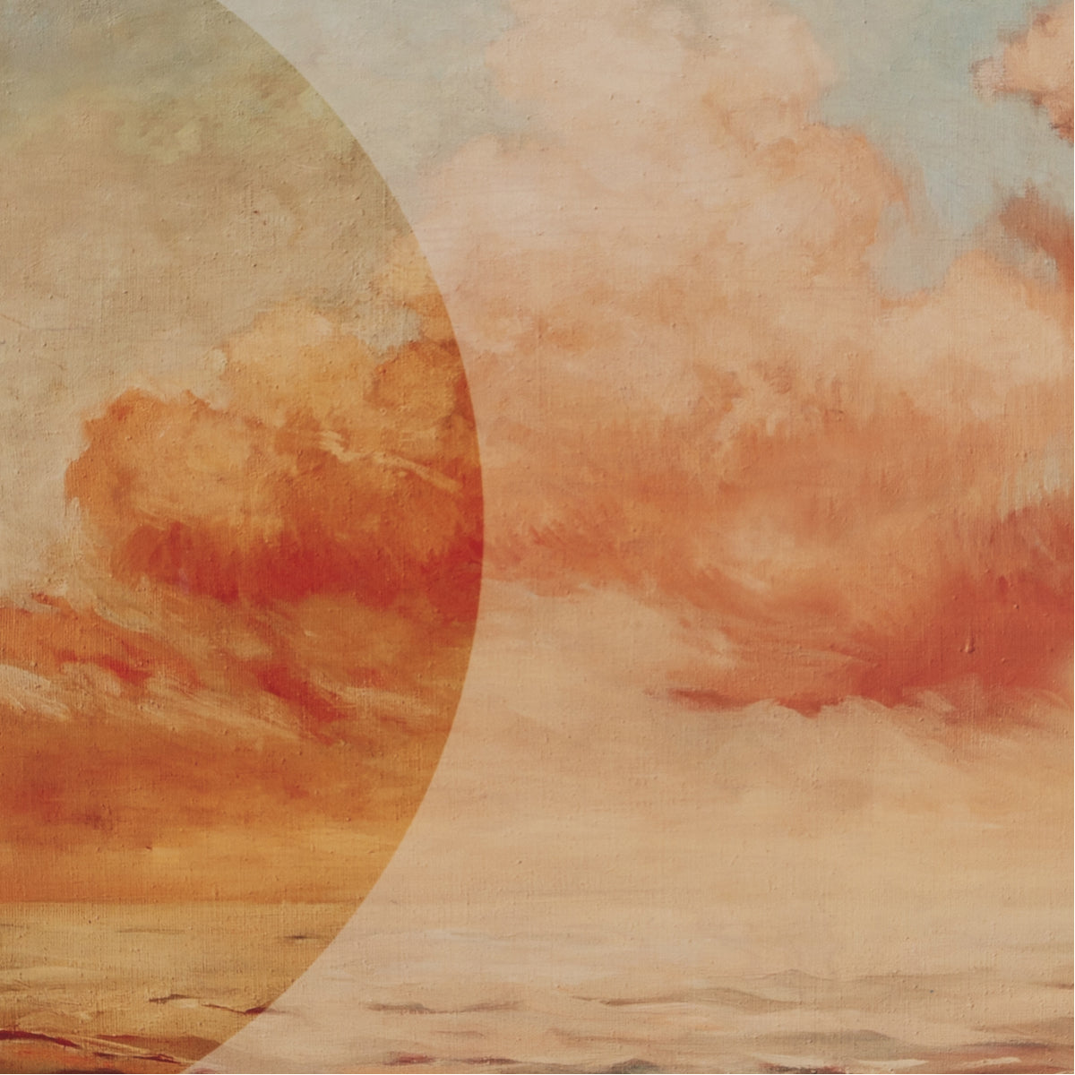Four Hands Art Studio Sunrise I &amp; II Diptyque par Coup D'esprit