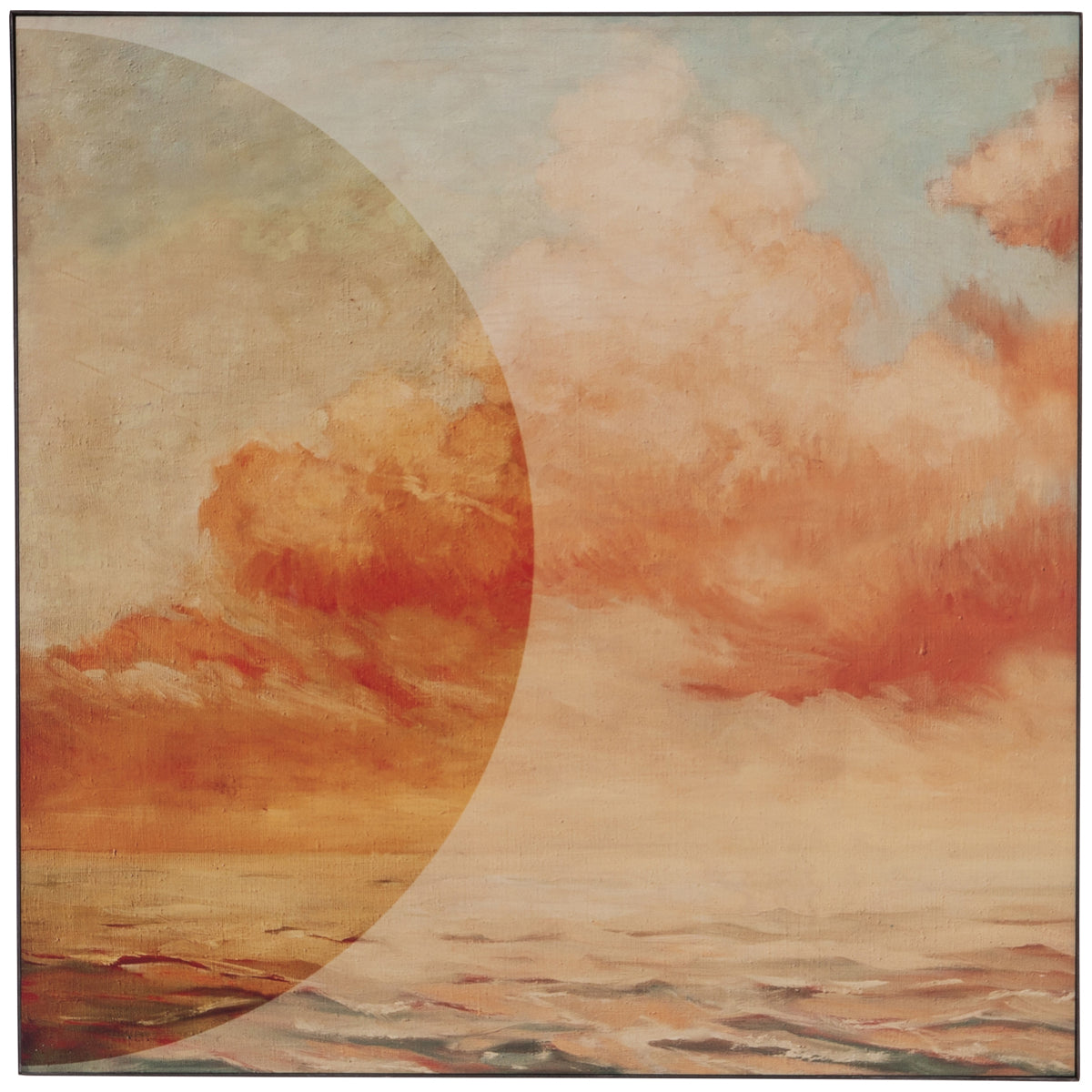Four Hands Art Studio Sunrise I &amp; II Diptyque par Coup D'esprit