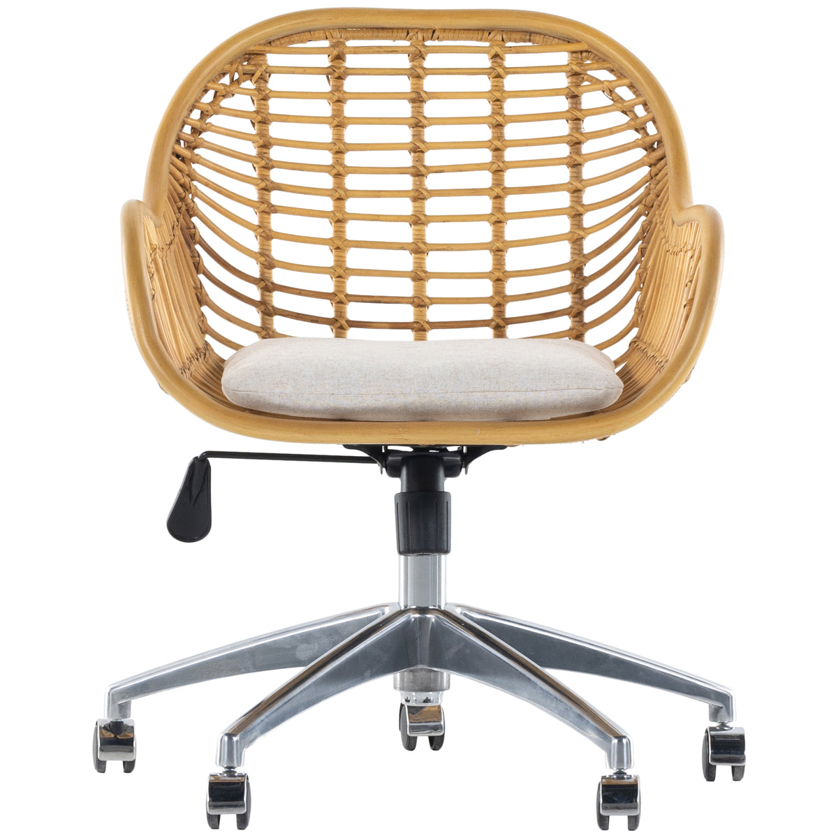 Chaise de bureau Matilda de Four Hands Grass Roots - Rotin miel