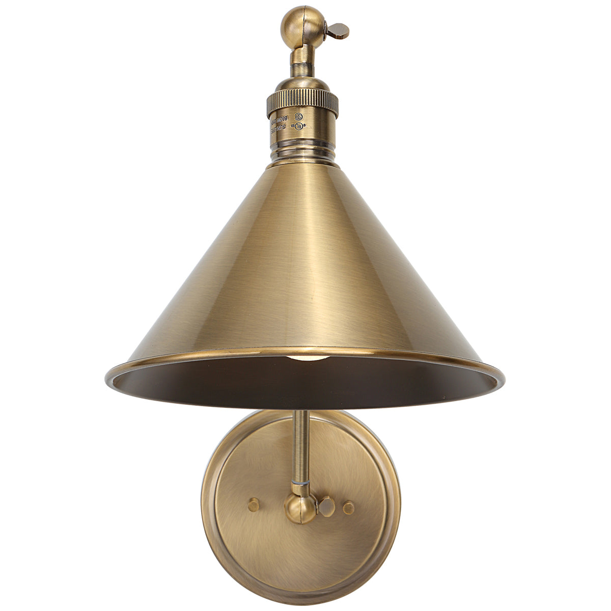 Applique réglable à 1 lumière Exeter d'Uttermost