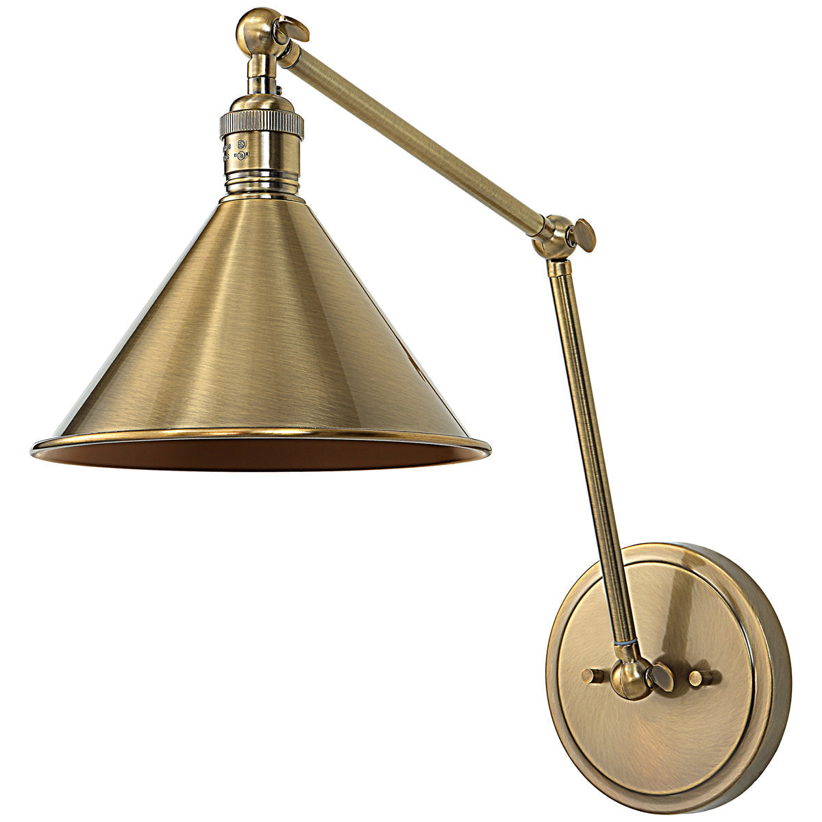 Applique réglable à 1 lumière Exeter d'Uttermost
