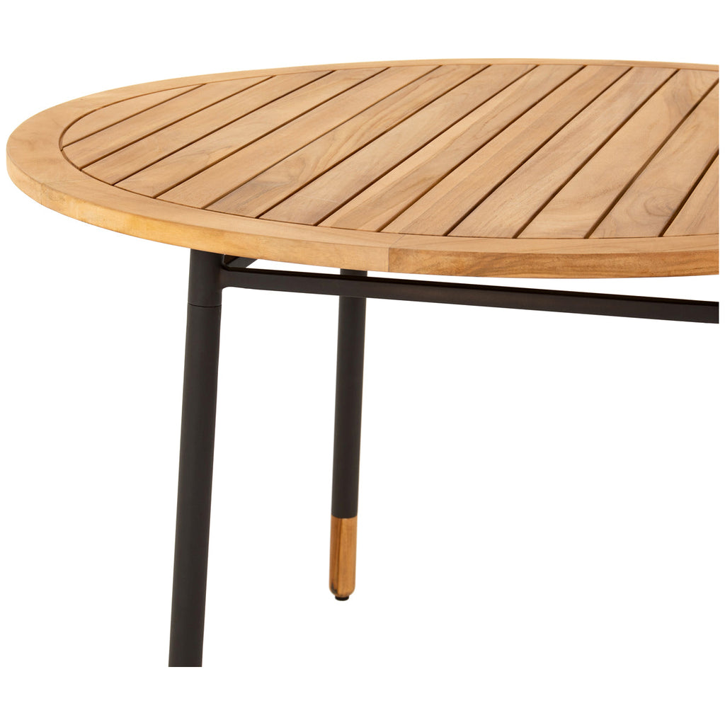 Table à manger d'extérieur Four Hands Thayer Lyra - Teck naturel