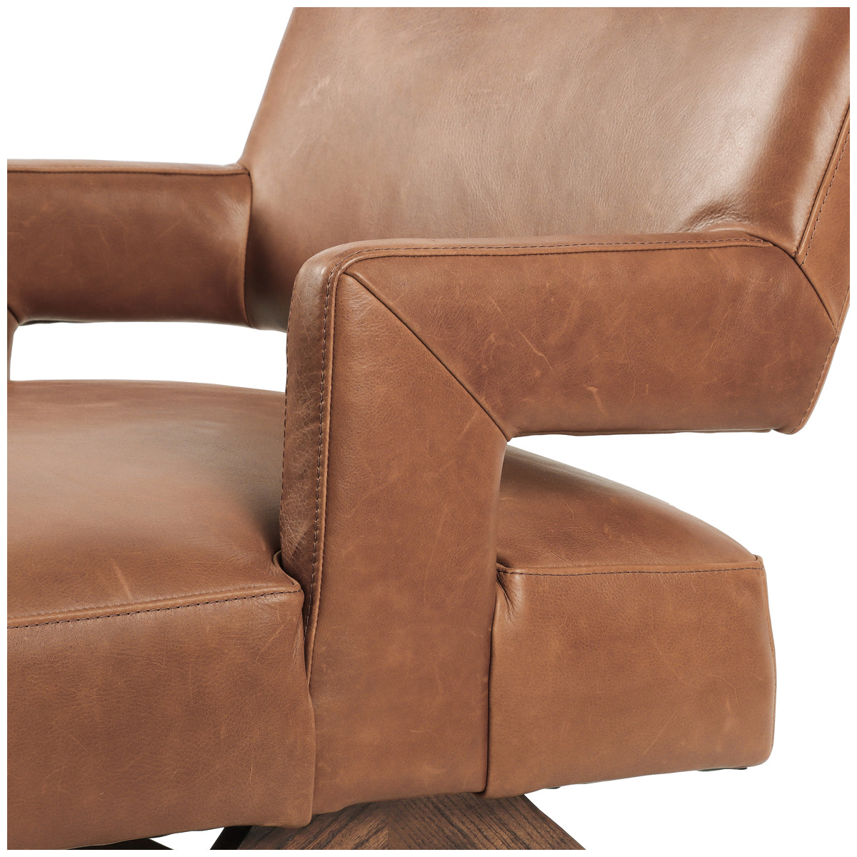 Chaise Darlene Townsend à quatre mains - Dakota Tobacco