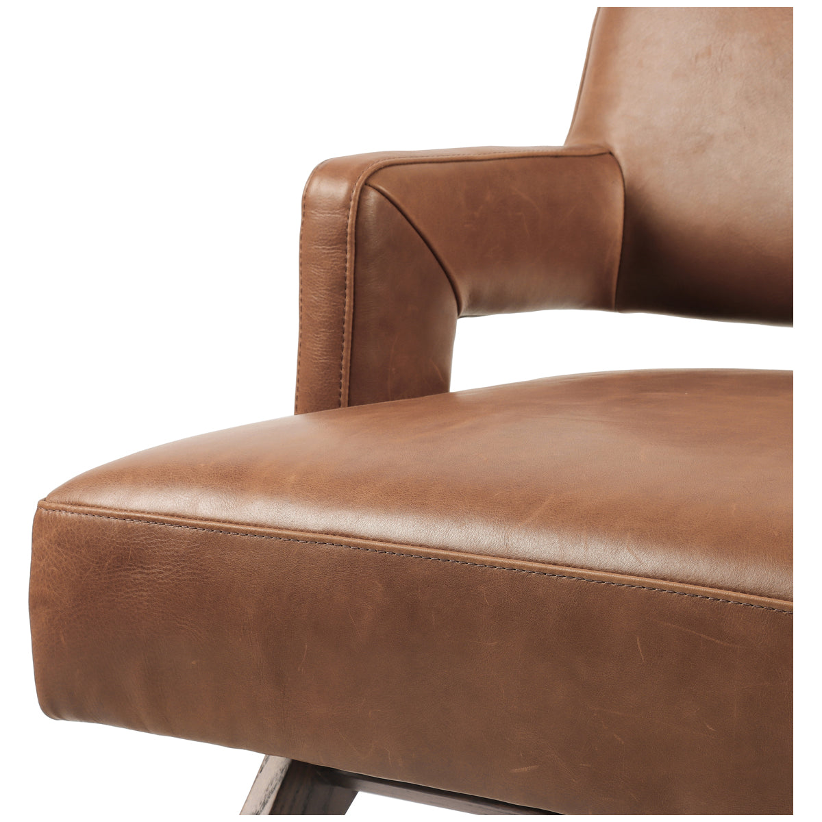 Chaise Darlene Townsend à quatre mains - Dakota Tobacco