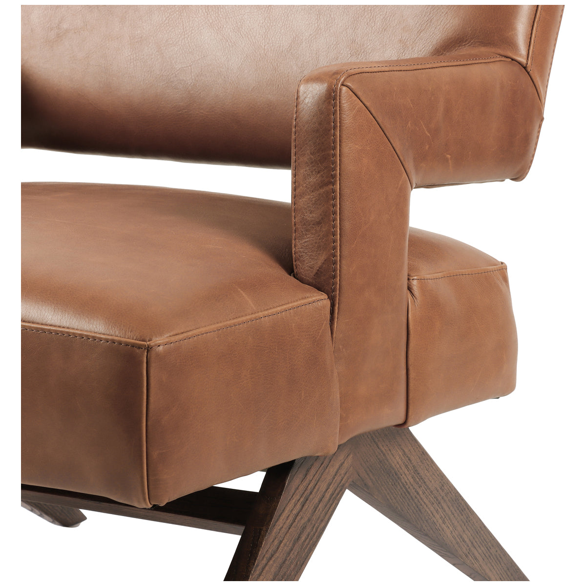 Chaise Darlene Townsend à quatre mains - Dakota Tobacco