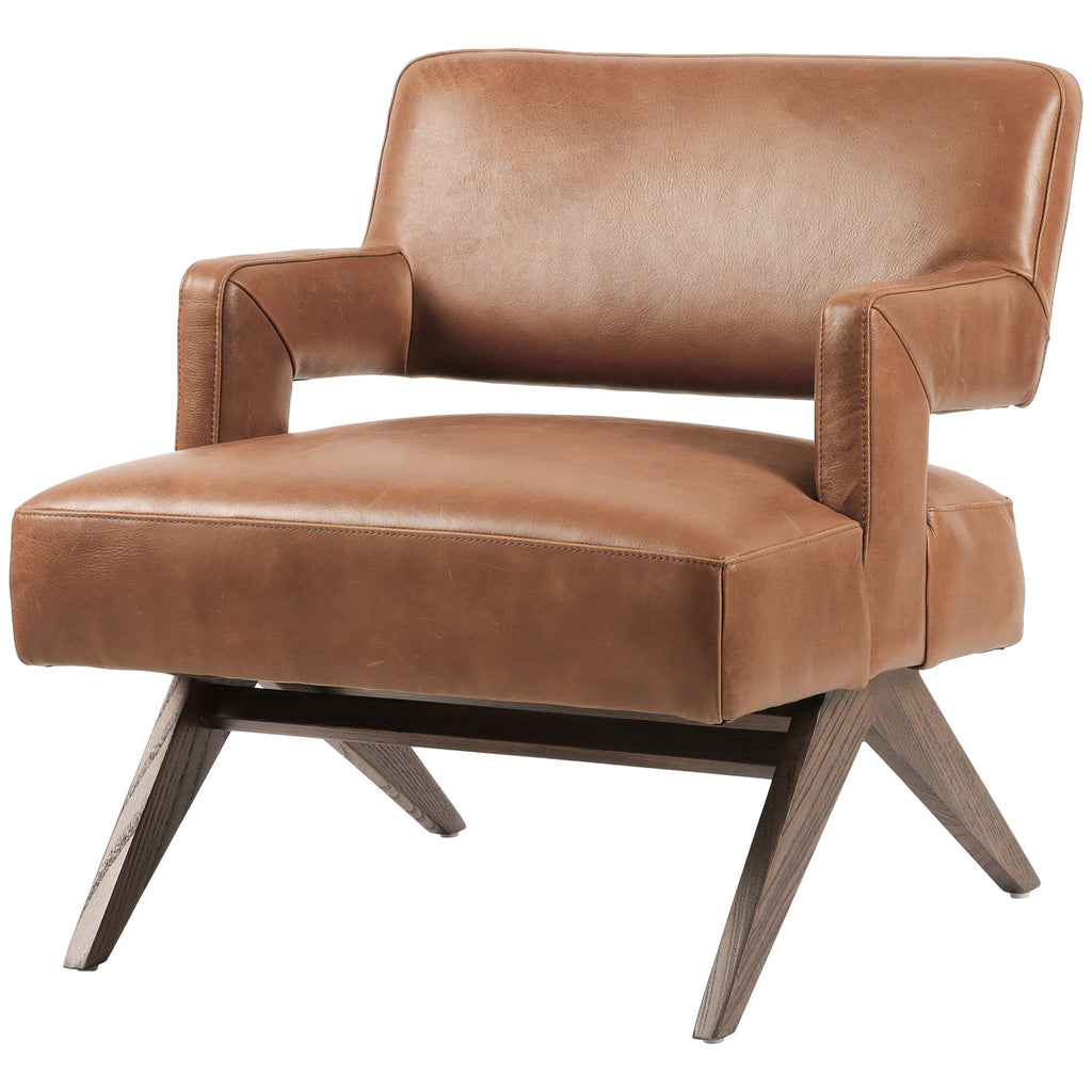 Chaise Darlene Townsend à quatre mains - Dakota Tobacco