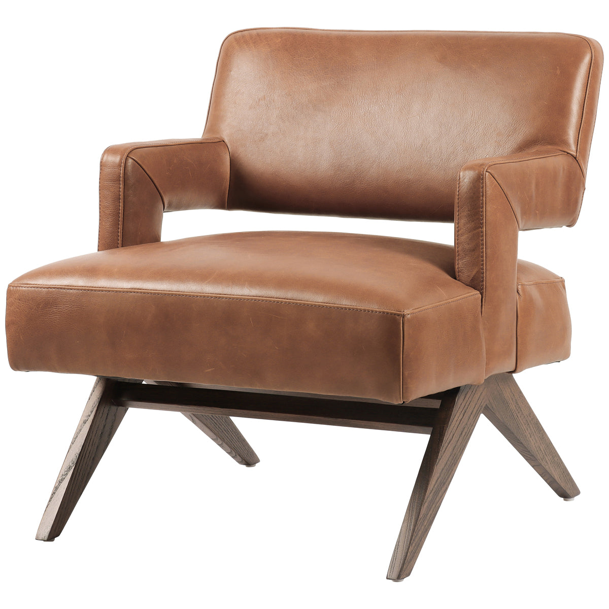 Chaise Darlene Townsend à quatre mains - Dakota Tobacco