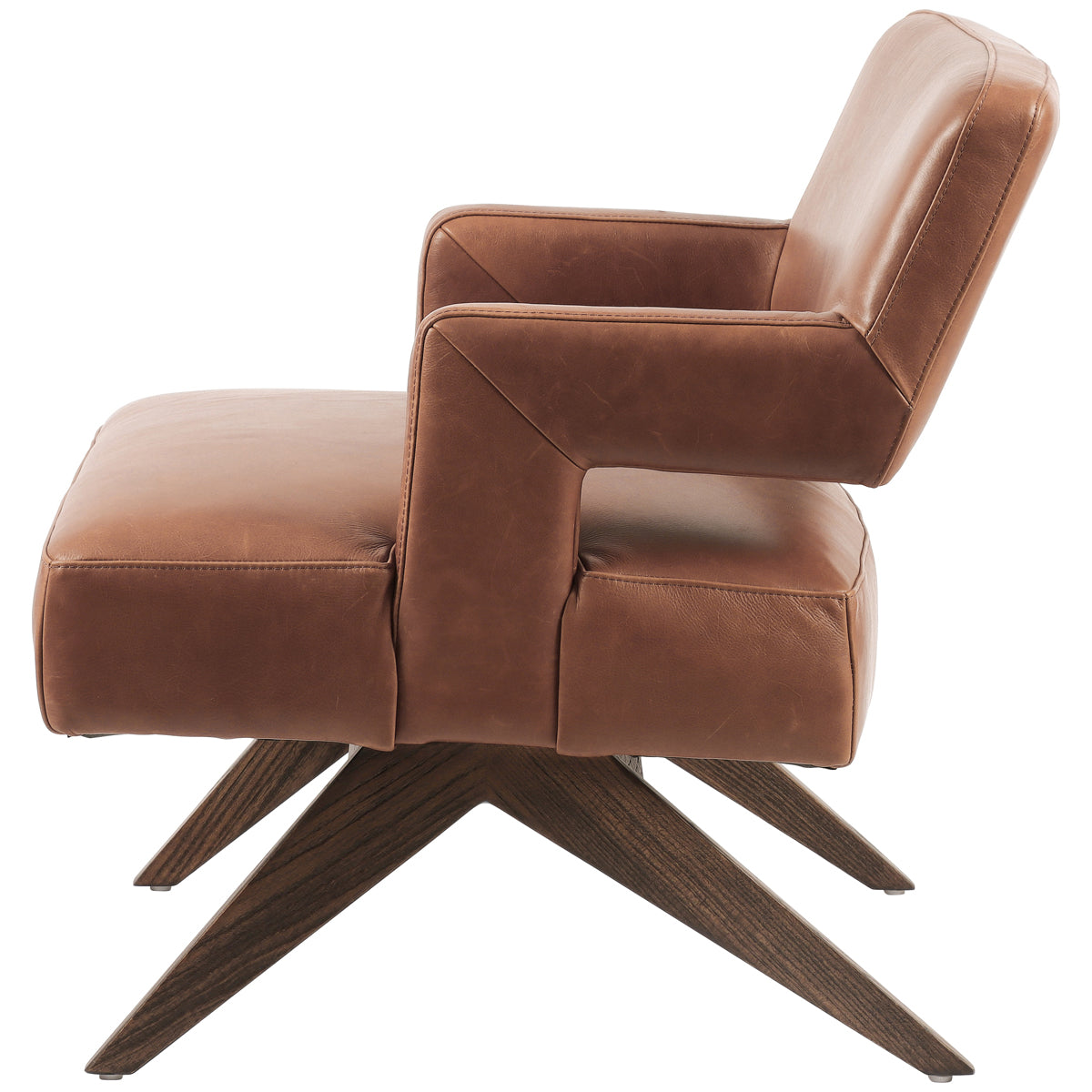 Chaise Darlene Townsend à quatre mains - Dakota Tobacco