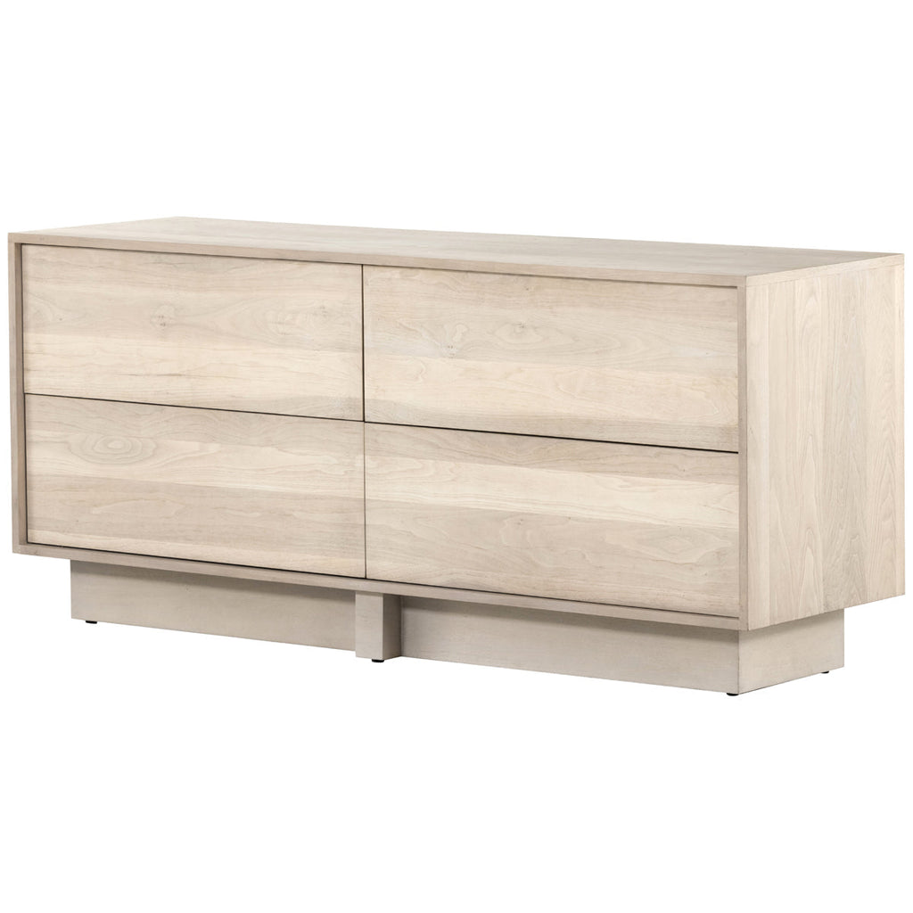 Commode 4 tiroirs Wesson Bodie Four Hands - Noyer cendré