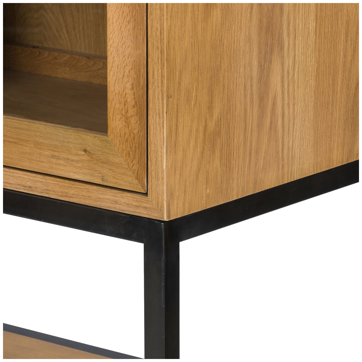 Armoire Four Hands Irondale Isaak - Chêne flotté fumé