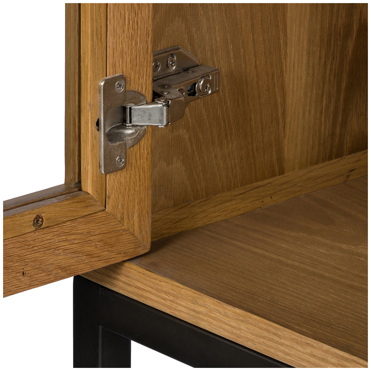 Armoire Four Hands Irondale Isaak - Chêne flotté fumé