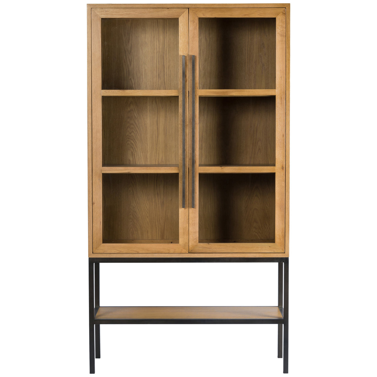 Armoire Four Hands Irondale Isaak - Chêne flotté fumé